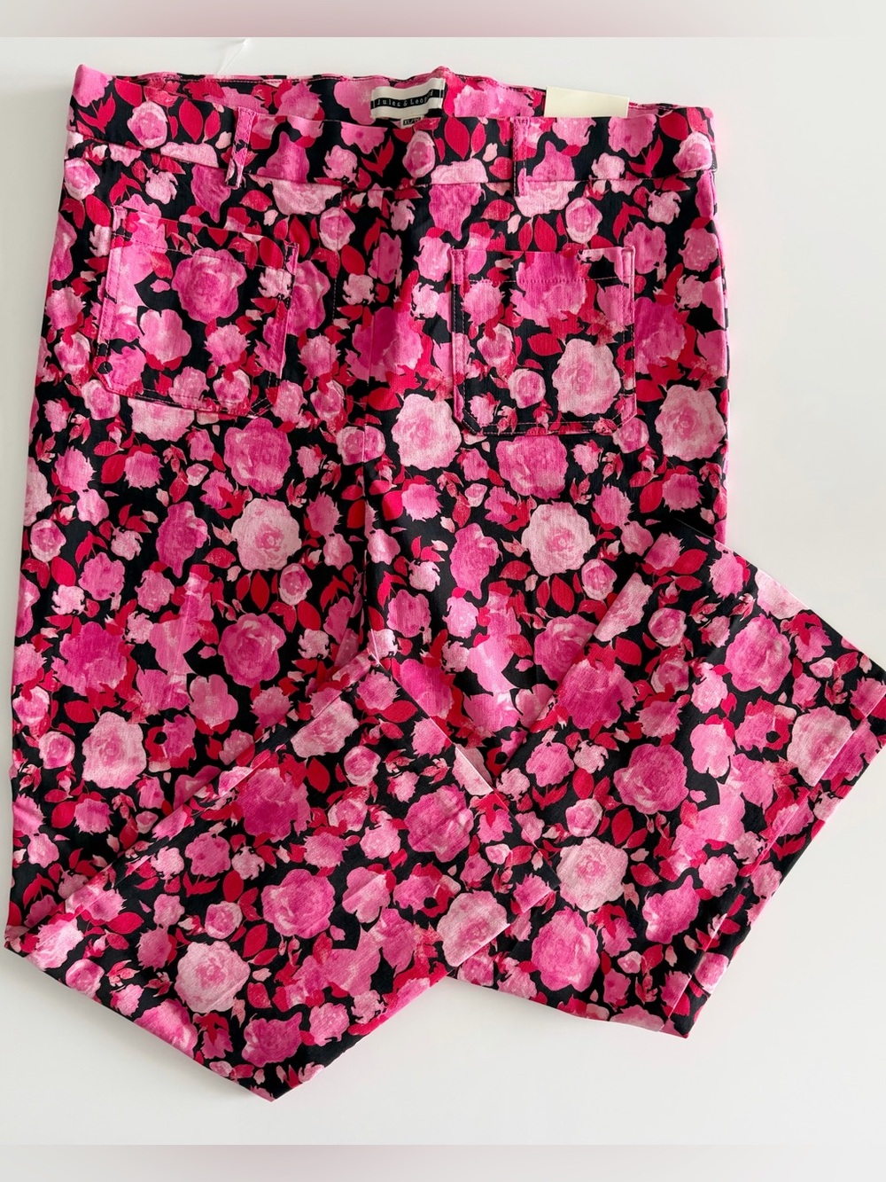 NWT Garden party ankle length pull on slacks XL